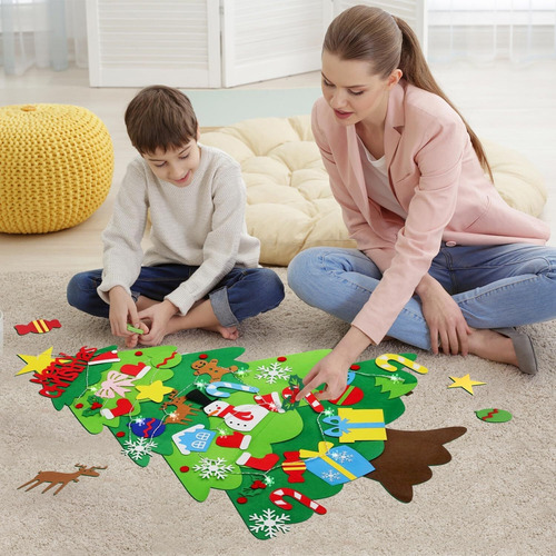 Árbol De Navidad De Fieltro, Árbol De Navidad De Fieltro P