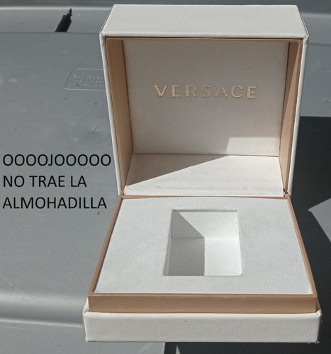 Original Estuche Caja Blanca Para Reloj Versace Dominus