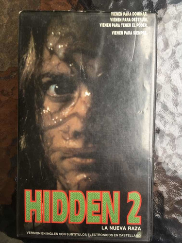 Hidden 2 La Nueva Raza Vhs Terror. Palermo!