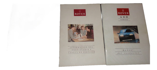 Rover Serie 400 1992 Libro Manual Original (Usado)