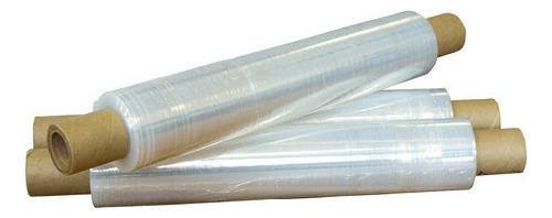 Film Stretch Virgen Cristal C/mango 50cm 2.5kg X 10 Unidades Cristal