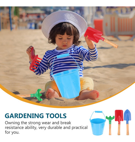 1 Juego De Interesantes Herramientas De Jardinería Para Niño