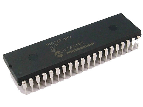 Microcontrolador Pic16f887 Microchip Sustituto De Pic16f877a