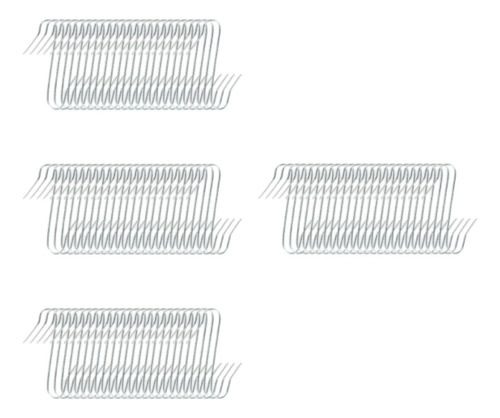 2 X 100 Ganchos De Metal Para Adornos Navideños, Ganchos
