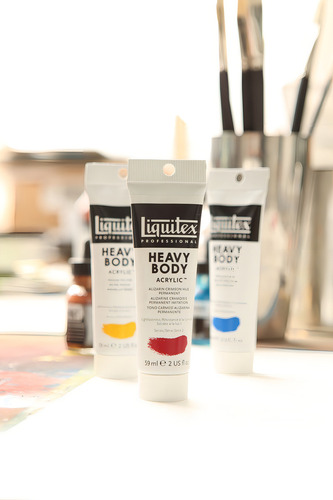 Pintura acrílica Liquitex S2a Heavy Body Bright Silver, 59 ml