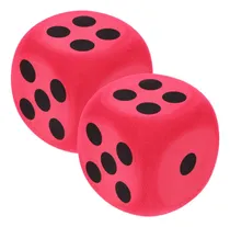 Comprar 2 Dados Gigantes De Espuma Eva Dados Jumbo Dados De Colores
