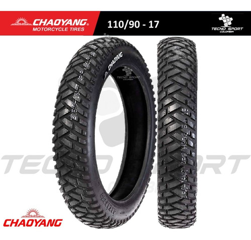 Imagen 3 de 9 de Llanta Moto Chaoyang 110/90 -17 Dakar 200 Akt Ttr Honda Xr