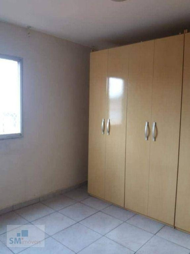 Imagem 6 de 11 de Apartamento Com 2 Dormitórios À Venda, 48 M² Por R$ 212.000 - Conceição - Diadema/sp - Ap3136