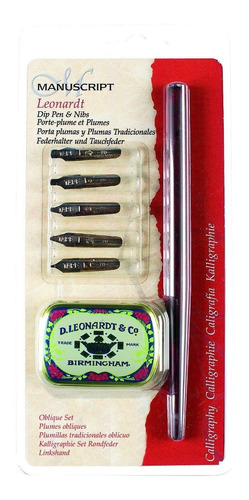 Manuscript Pen Mdp2076 Oblique Dip Set