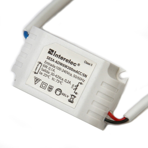 Driver Controlador Fuente Para Panel Led 6w Interelec