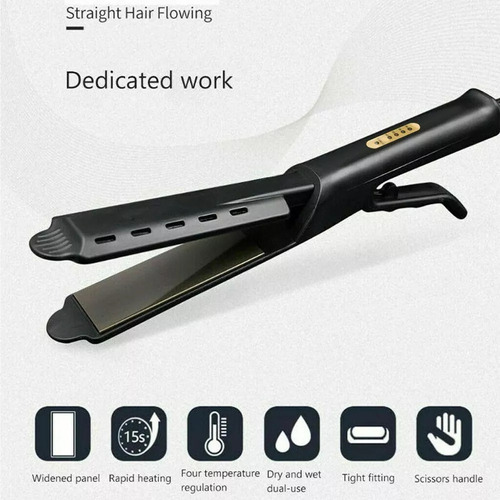 Una Plancha De Pelo Profesional A Vapor Seco Y Húmedo