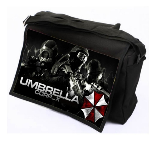 Morral Bolso Umbrella Residet Evil - Anime/rock/gamer/comic