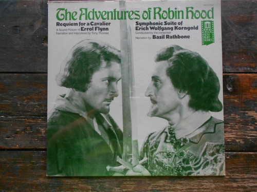 The Adventures Of Robin Hood Lp Vinilo Usa Como Nuevo