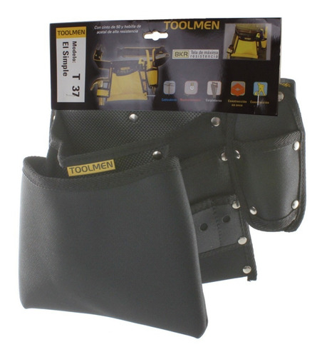 Imagen 1 de 8 de Cinturon Porta Herramientas Toolmen T37 Durlero Techista