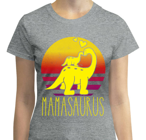 Playera Mamasaurus Para El Día De Las Madres