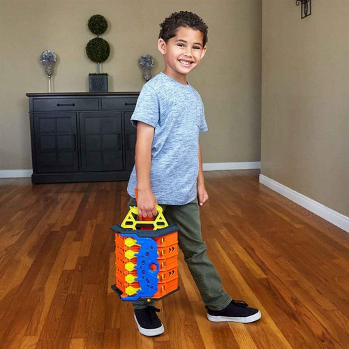 Track Set Hot Wheels Roll Out Raceway Con 1 Coche Para Niños