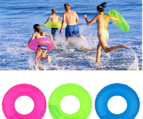 Inflable Flotador Aro Neon 60cm