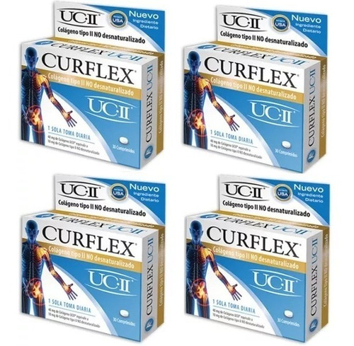 Curflex X 120 Cmpr Colágeno Tipo Ii No Desnaturalizado Ucii