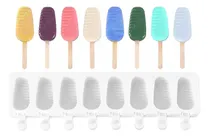 Comprar Moldes De Silicona Para Helados Molde Helado Paletas 8cav Molde Silicona Molde Paleta Helado Molde Silicona Helado Moldes Para Helados Molde Helado Molde Silicona Reposteria Pasteleriuscl