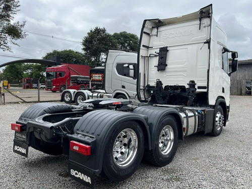 Scania R 450 6x2 Ano 2022/2023 Branco Susp. Ar R450 R460 420