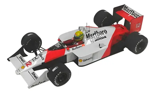 Minichamps F1 1/12 Mclaren Honda Mp4/4 1988 A. Senna #12