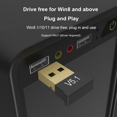 Adaptador Usb Con Bluetooth, Transmisor Inalámbrico, 5pcs