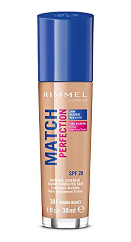 Base De Maquillaje Rimmel Match Perfection Foundation 