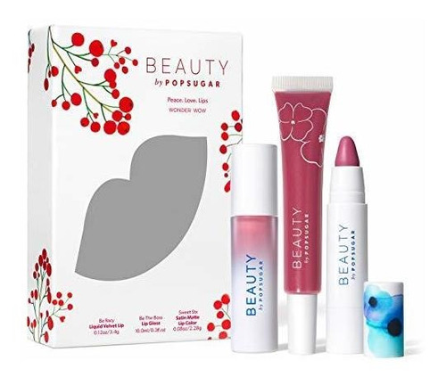 Kit De Beauty By Popsugar Peace Love Lips