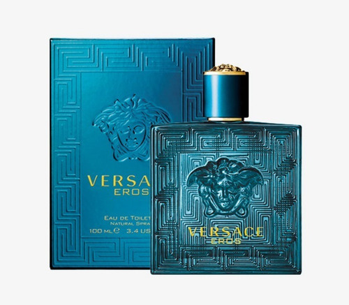 Imagen 9 de 9 de Eau De Toilette Versace Eros De 100 Ml Para Hombre