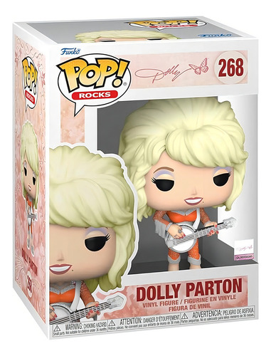 Figura Funko Pop Rocks Dolly Parton
