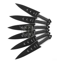 Comprar Cuchillo Kunai De Lanzar 6 Cuchillos Con Funda Para Muslo