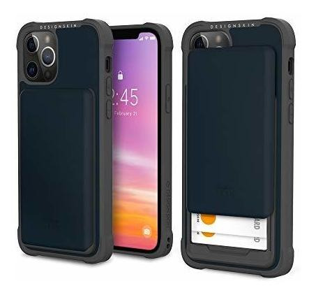 Slider Ed For iPhone 12 Case 2020 Pro Card Storage Bumper