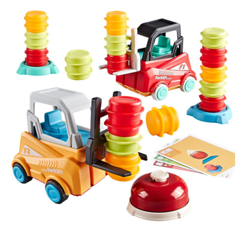 Set De Carretilla Elevadora Para Coches De Juguete Para Niño