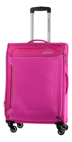 Maleta American Tourister Layton Mediana Expandible Color Rosa Lisa