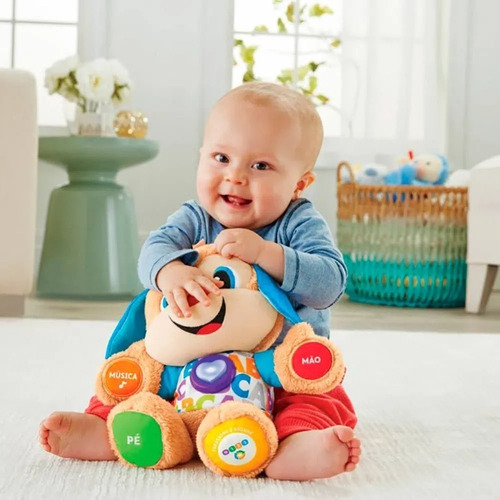 Pelúcia Cachorrinho Aprender E Brincar Smart - Fisher Price