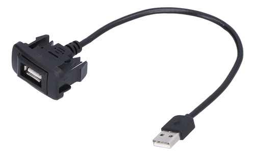 Cable De Extensión Flexible Con Toma De Puerto Usb Para Auto