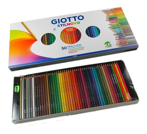 Imagen 8 de 10 de Lapices De Colores Giotto Stilnovo X 50 Unidades