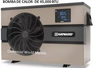 Bomba De Calor Hayward - Calentador Para Piscina 47,000 Btu