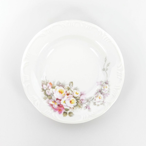 Imagem 1 de 5 de Prato Fundo 23 Cm Porcelana Schmidt - Dec. Eterna