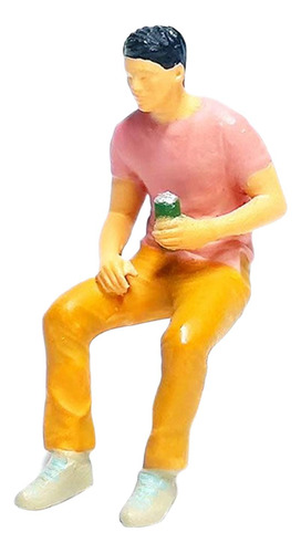 Figuras De Bebida 1:64 Resina Altamente Detalhada Homens