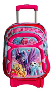 Mochila Primaria Con Ruedas De My Little Pony