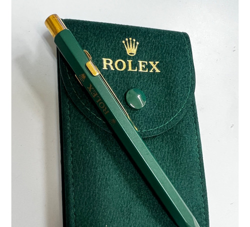 Pluma Boligrafo Caran D´ache Hecha Para Rolex Vintage