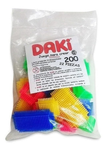 Daki N200 Muñecos 22 Piezas Didáctico Construcción Tiendajyh