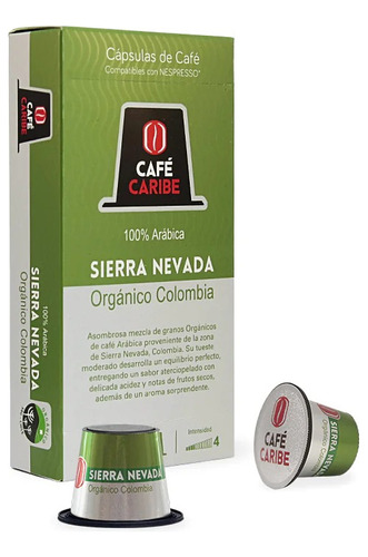 Capsulas Maquina De Cafe 10unids Cafe Caribe Variedades