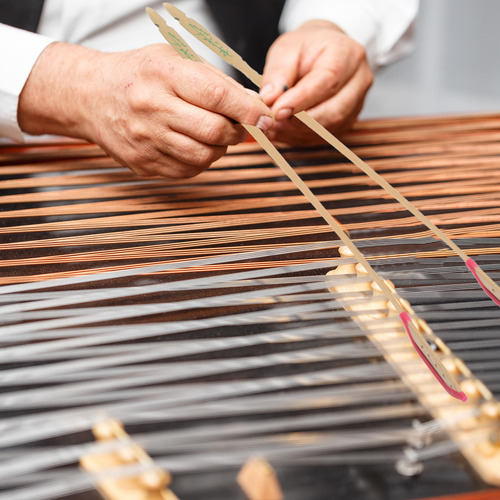 2 Mazos De Martillo Dulcimer: Madera Yangqin Sticks Dulcimer