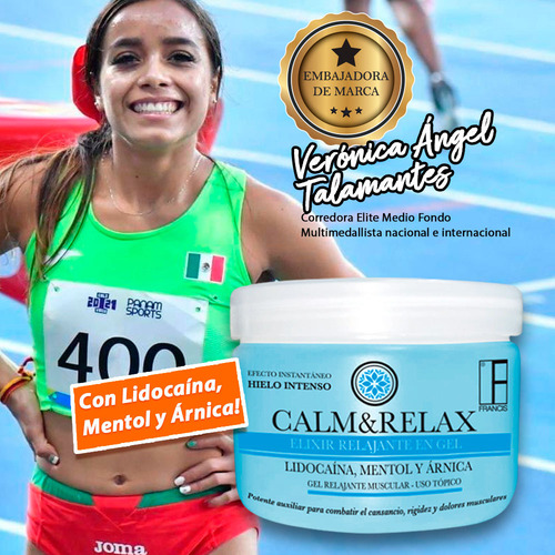 Gel Relajante Efecto Hielo Intenso Calm & Relax C/envío Menthol