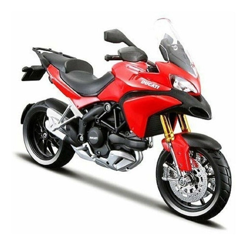 Maisto Ducati Multistrada 1200s 1/12 Modelo Diecast Verm [u]