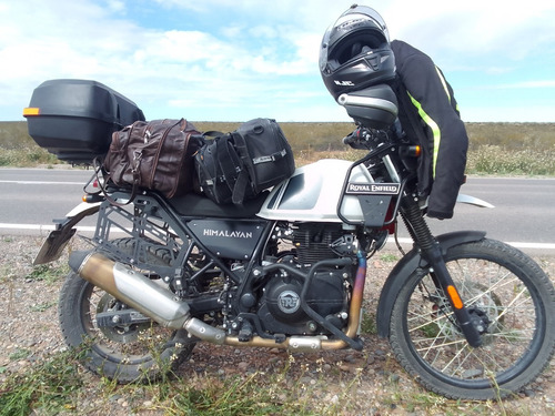 Imagen 14 de 19 de Royal Enfield Himalayan Bs4 2022 9000km Completa Para Viajar