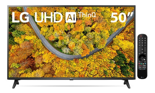 Imagem 1 de 4 de Smart Tv LG 50' 4k 50up7550psf Uhd Thinq Ai Smart Magic Wifi