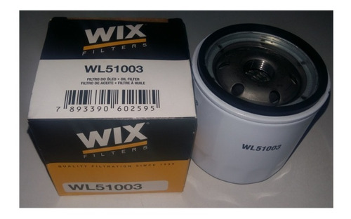 Filtro De Óleo Wix Wl51003 Agile, Astra, Blazer, Celta, Classic, Corsa, Ipanema, Kadett, Meriva, Montana, Monza, Omega.